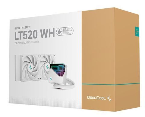Система водяного охолодження DeepCool LT520 WH (R-LT520-WHAMNF-G-1) [608920]