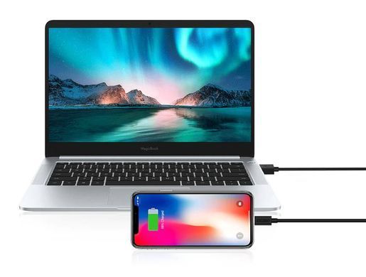 Кабель USB AM-Lightning M, 1.2 м, MFi 2.4A, чорний Choetech (IP0026) [402405]