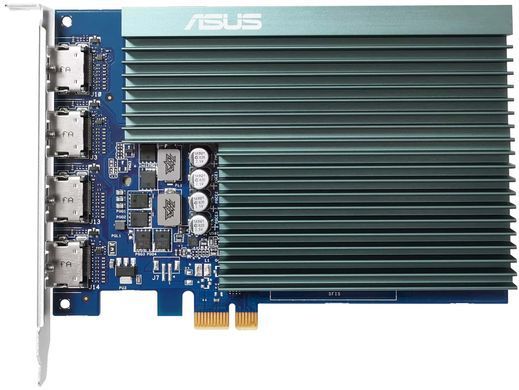 Відеокарта ASUS GeForce GT 730 2GB GDDR5 Silent low profile 4 HDMI GT730-4H-SL-2GD5 (90YV0H20-M0NA00) [102514]