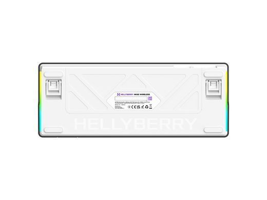 Клавіатура бездротова Hator Hellyberry HK60 Wireless White/Violet (HK60_wireless) [617105]