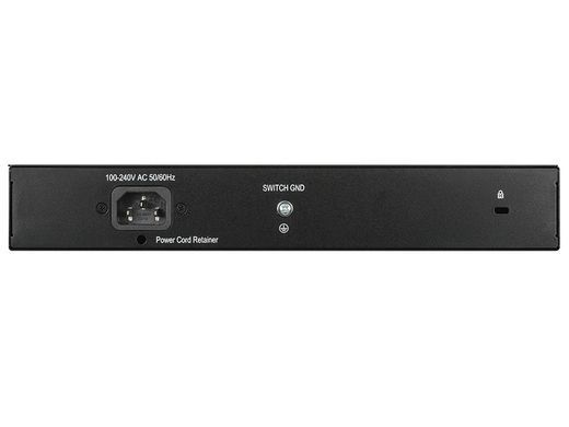 Комутатор D-Link 9xGE PoE, 1xSFP, 125W (DGS-1010MP) [104875]