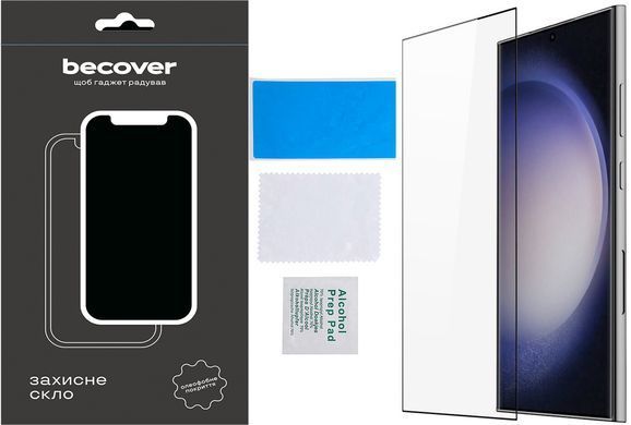 Захисне скло BeCover для Samsung Galaxy S24 Ultra SM-S928 Black (711318) [612315]