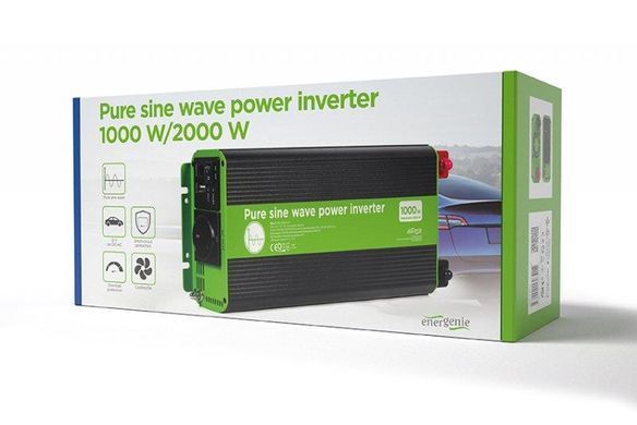 Інвертор напруги EnerGenie 1000W (EG-PWC-PS1000-01) [611416]