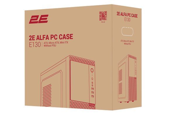 Комп&rsquo;ютер персональний 2E Rational Intel i5-12400, 8Gb, F256GB, UMA, H610, 2E-E130, 500W, Win11P (2E-10096) [101673]