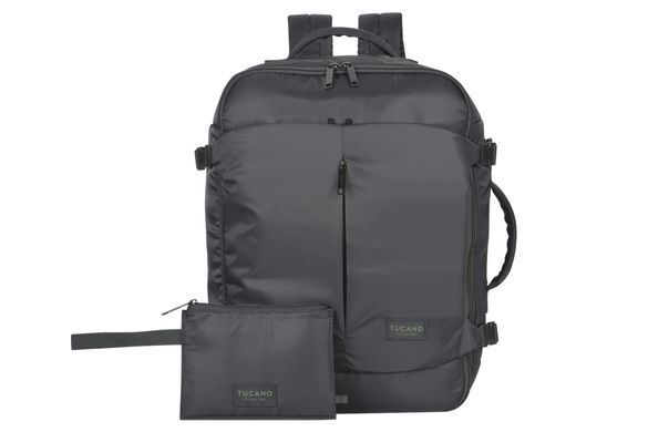 Рюкзак дорожній Tucano TUGO Premium ML 18", 28.5л, чорний (BKTUGP-ML-BK) [112822]