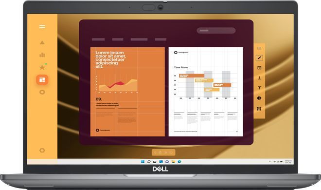 Ноутбук Dell Latitude 5450 14" FHD IPS AG, Intel U5 135U, 16GB, F512GB, UMA, Lin, сірий (N098L545014UA_UBU) [100278]