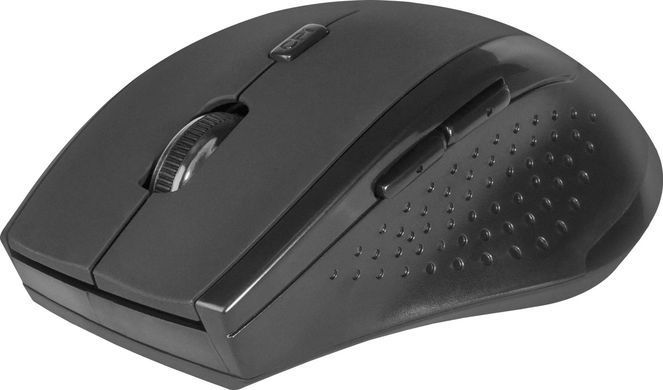 Мишка Defender Accura MM-365, бездротова, 6 кн. до 1600 dpi, чорна (52365) [401114]