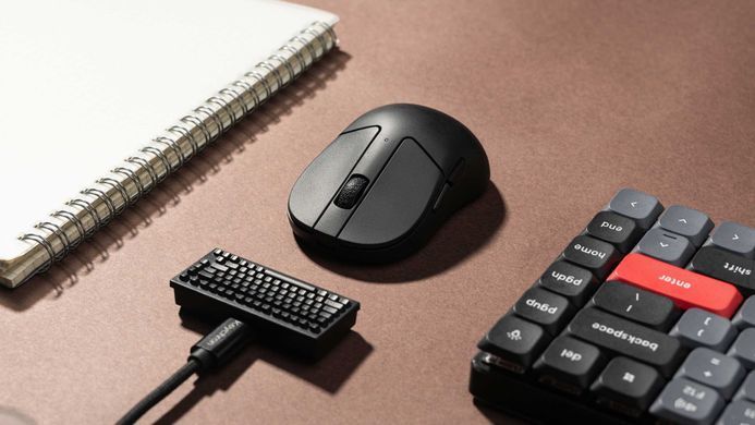 Миша Keychron M4 4K USB-A/USB-C/WL/BT, чорний (M4A4_KEYCHRON) [104120]