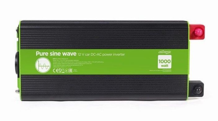 Інвертор напруги EnerGenie 1000W (EG-PWC-PS1000-01) [611416]