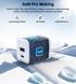 Мережевий зарядний пристрій Choetech (USB-C+USB-A) White (PD5012-EU-WH) [619603], фото 4