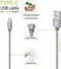 Кабель Intaleo CBGNYT1 USB - USB Type-C (M/M), 1 м, Grey (1283126489136) [603817], фото 1