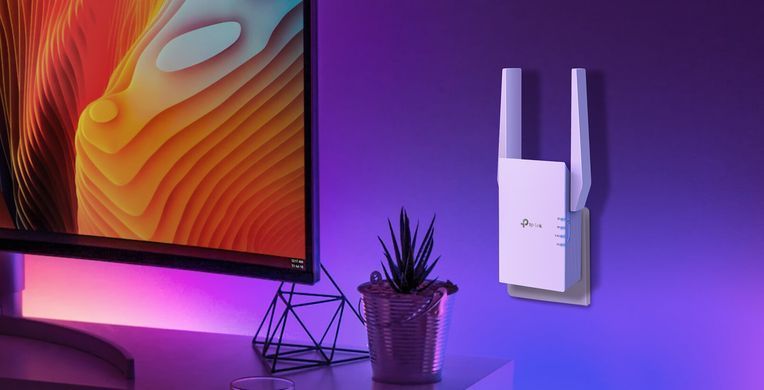 Розширювач покриття WiFi TP-LINK AX3000, 1хGE, MESH (RE705X) [110873]