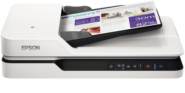 Сканер A4 Epson WorkForce DS-1660W з WI-FI (B11B244401) [106316]