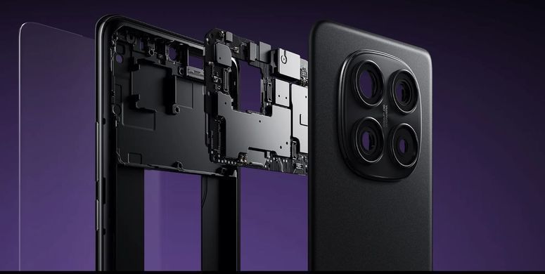 Смартфон Xiaomi (Redmi Note 14 Pro 5G 12/512GB Midnight Black_EU) [613039]