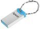 Флеш-накопичувач USB 64GB Apacer AH111 Silver/Blue (AP64GAH111U-1) [608089], фото 3