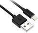 Кабель USB AM-Lightning M, 1.2 м, MFi 2.4A, чорний Choetech (IP0026) [402405], фото 2