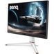 Монітор TFT 31.5" BenQ EX321UX, 4K UHD, IPS, 144Hz, HDMI, DP, USB- C, USB-hub, білий (9H.LM7LB.QBE) [400831], фото 3
