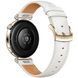 Смарт-годинник Huawei Watch GT 6 41mm Gold with White Composite Leather Strap (55020FTN) [620009], фото 2