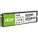 SSD 256Gb Acer FA100 M.2 2280 NVMe 1.4 PCIe Gen 3x4 3D NAND, Retail (BL.9BWWA.118) [405446], фото 2