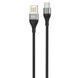 Кабель XO NB188 USB - USB Type-C, (M/M), 2.4A 1 м Gray (6920680879700) [604405], фото 1