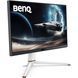 Монітор TFT 31.5" BenQ EX321UX, 4K UHD, IPS, 144Hz, HDMI, DP, USB- C, USB-hub, білий (9H.LM7LB.QBE) [400831], фото 2