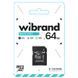 Карта пам'яті microSDXC (UHS-1) Wibrand 64Gb class 10 (adapter SD) (WICDXU1/64GB-A) [802819], фото 2