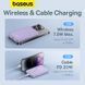 Зовнішній акумулятор Baseus Magnetic Mini Wireless Fast Charge Power Bank 5000mAh 20W Nebula Purple (P10022107513-00) [805547], фото 13