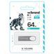 Флеш-накопичувач Wibrand USB 2.0 Irbis 64Gb Silver (WI2.0/IR64U3S) [802950], фото 2