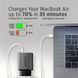 Мережевий зарядний пристрій AXAGON, 2x port (USB + USB-C), PD3.0/QC4+/PPS/Apple, 67W, сірий (ACU-PQ67) [504210], фото 6