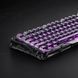 Клавіатура магнітна GravaStar Mercury V75 Lite 75keys, Blackcore, USB-A, Transparent Black (GSV75LITE_XTAL_BLK) [114353], фото 7
