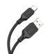 Кабель HOCO X90 Cool silicone charging data cable for Type-C Black (6931474788443) [803253], фото 4