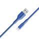 Кабель Promate xCord-Ai USB - Lightning (M/M), 2 A, 1 м, Navy (xcord-ai.navy) [604298], фото 1