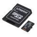 microSDXC (UHS-1 U3) Kingston Industrial 64Gb class 10 V30 А1 (adapter SD) (SDCIT2/64GB) [806685], фото 3
