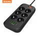 Фільтр живлення СolorWay 6 розеток, 4xUSB, 2м, Black (CW-CHE64B) [605221], фото 2