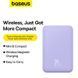 Зовнішній акумулятор Baseus Magnetic Mini Wireless Fast Charge Power Bank 5000mAh 20W Nebula Purple (P10022107513-00) [805547], фото 9