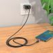 Кабель HOCO X52 USB to Type-C 3A, 1m, PVC, PVC connectors, magnetic, Black (6931474735546) [804346], фото 7