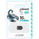 Флеш-накопичувач Wibrand USB 2.0 Scorpio 16Gb Black (WI2.0/SC16M3B) [802908], фото 2