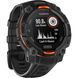 Смарт-годинник Garmin Instinct 3 45mm Solar Black with Black Silicone Band (010-02934-40) [611055], фото 3
