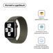 Ремінець Armorstandart Braided Solo Loop для Apple Watch 38mm/40mm/41mm Inverness Green Size 2 (120 mm) (ARM58063) [604850], фото 1