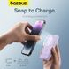 Зовнішній акумулятор Baseus Magnetic Mini Wireless Fast Charge Power Bank 5000mAh 20W Nebula Purple (P10022107513-00) [805547], фото 10