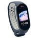 Ремінець BeCover Vents Style для Xiaomi Mi Smart Band 9 Blue White (711987) [605000], фото 1