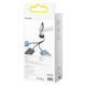 Кабель Baseus Bright Mirror 2 Series Retractable 3-in-1 Fast Charging Data Cable USB to M+L+C 66W 1.1m Black (CAMJ010101) [802606], фото 4