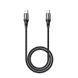 Кабель HOCO X50 Type-C to Type-C Exquisito 100W charging data cable(L=1M) Black (6931474734259) [802440], фото 2