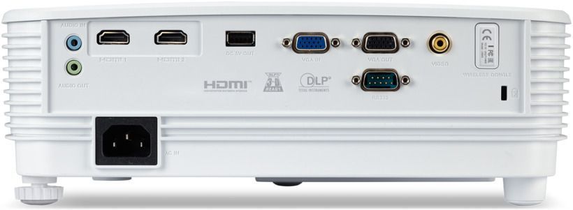 Проєктор Acer P1357Wi WXGA, 4800 lm, 1.21-1.57, WiFi (MR.JUP11.001) [105329]