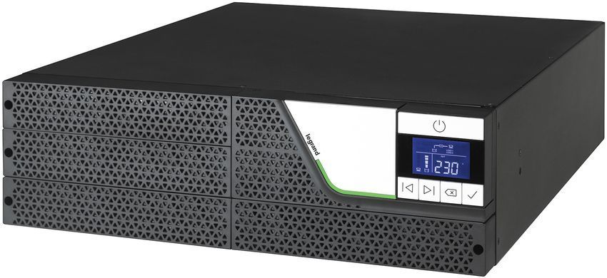 Джерело безперебійного живлення Legrand Keor SPE, 2200VA/1980W, RT3U, LCD, RS232, USB, EPO, 1xC19, 8xC13 (311071) [13053]
