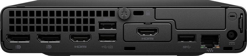 Комп'ютер персональний неттоп HP Pro 400-G9 Mini, Intel i3-12100T, 8GB, F512GB, UMA, кл+м, 2р, DOS (6B278EA) [11723]