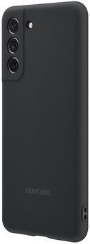 Чохол-накладка Samsung Silicone Cover для Samsung Galaxy S21 FE SM-G990 Dark Gray (EF-PG990TBEGRU) [601243]