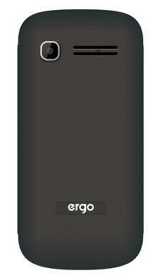 Мобiльний телефон Ergo R202 Dual Sim Black (R202 Black) [617909]