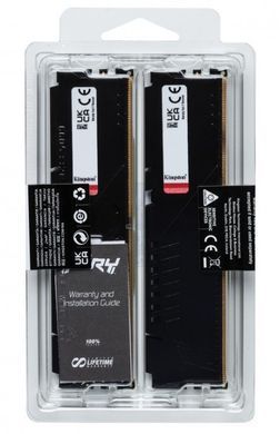 Модуль пам`яті DDR5 2x8GB/6000 Kingston Fury Beast Black (KF560C30BBEK2-16) [606248]