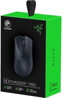 Миша Razer Deathadder V3 Pro, USB-A/WL/BT, чорний (RZ01-04630100-R3G1) [104062]